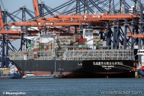 vessel Cape Kortia IMO: 9727613, Container Ship
