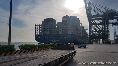 vessel Cma Cgm Estelle IMO: 9729116, Container Ship
