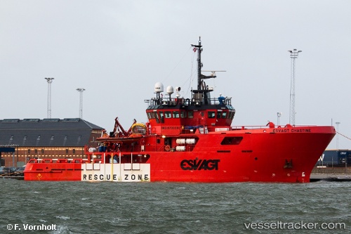 vessel Esvagt Chastine IMO: 9733387, Standby Safety Vessel
