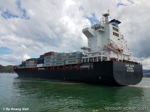 vessel Cape Quest IMO: 9734159, Container Ship
