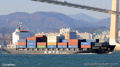 vessel Sunny Rose IMO: 9738765, Container Ship
