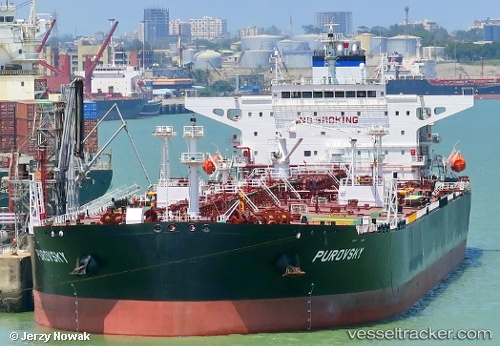 vessel Purovsky IMO: 9740471, Crude Oil Tanker
