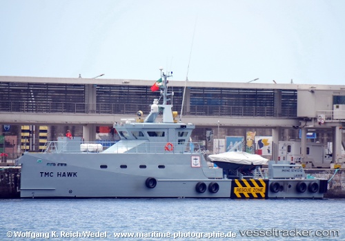 vessel Tmc Hawk IMO: 9741310, Patrol Vessel
