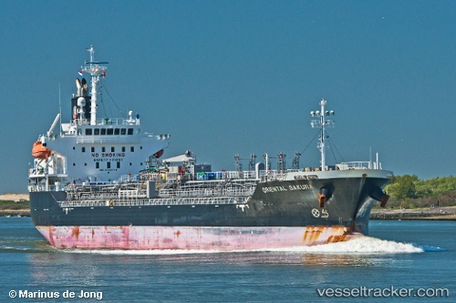 vessel Oriental Sakura IMO: 9743746, Chemical Oil Products Tanker
