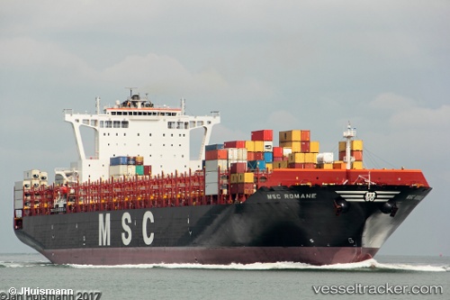 vessel Msc Romane IMO: 9745653, Container Ship
