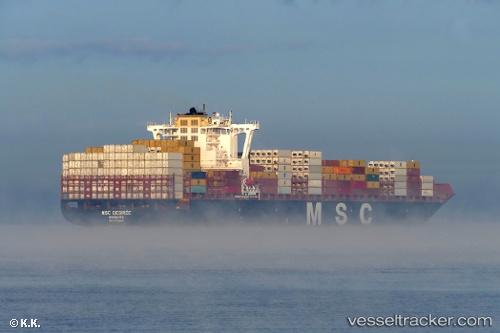 vessel Msc Desiree IMO: 9745665, Container Ship
