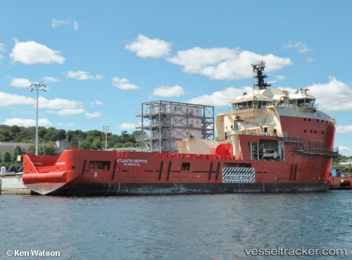 vessel Atlantic Griffon IMO: 9750593, Offshore Tug Supply Ship
