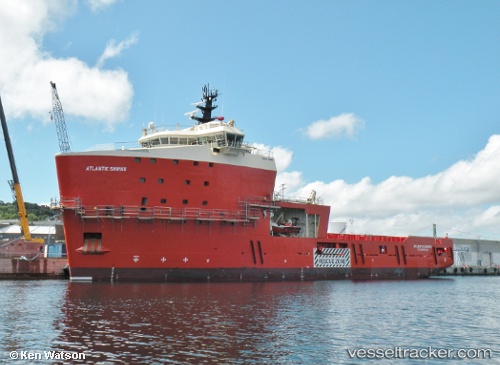 vessel Atlantic Shrike IMO: 9750610, Offshore Tug Supply Ship
