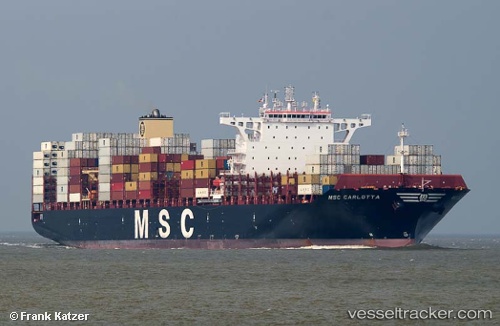 vessel Msc Carlotta IMO: 9756731, Container Ship
