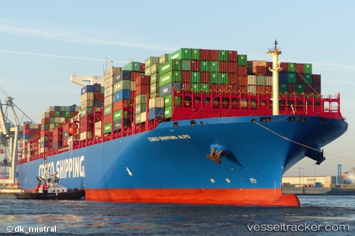 vessel Cosco Shipping Alps IMO: 9757864, Container Ship
