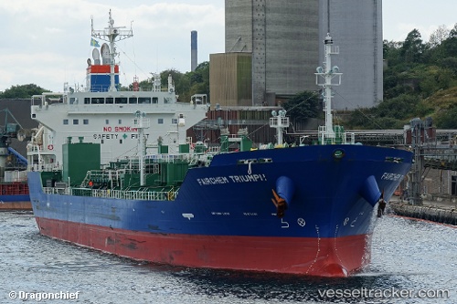 vessel Fairchem Triumph IMO: 9758038, Chemical Oil Products Tanker

