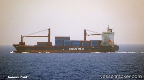 vessel Tamanrasset IMO: 9760615, Container Ship
