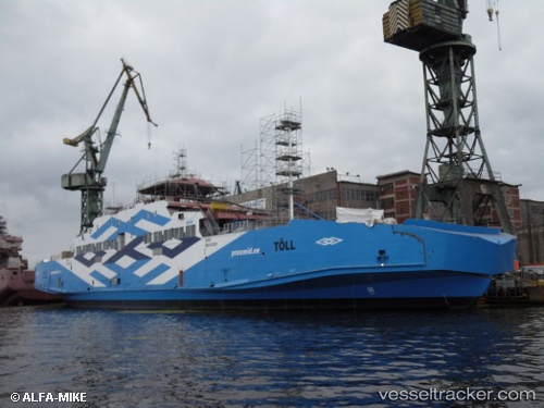 vessel Toll IMO: 9762651, Passenger Ro Ro Cargo Ship
