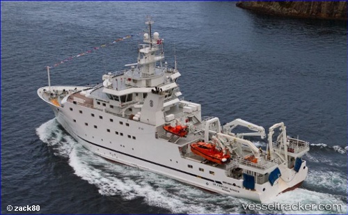 vessel Dr. Fridtjof Nansen IMO: 9762716, Fishing Support Vessel
