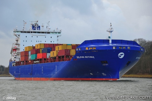 vessel Delphis Bothnia IMO: 9763710, Container Ship
