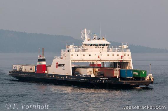 vessel Seaspan Reliant IMO: 9764233, Ro Ro Cargo Ship
