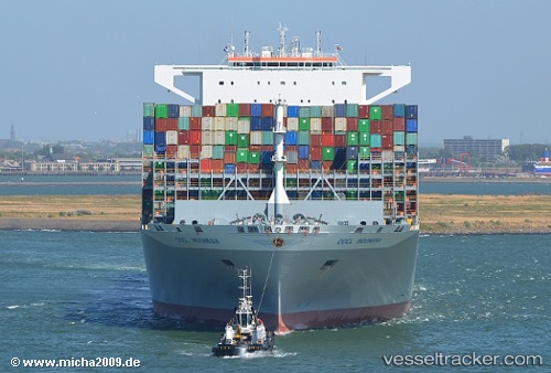 vessel Oocl Indonesia IMO: 9776224, Container Ship
