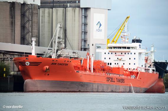 vessel Bow Tungsten IMO: 9777400, Chemical Oil Products Tanker
