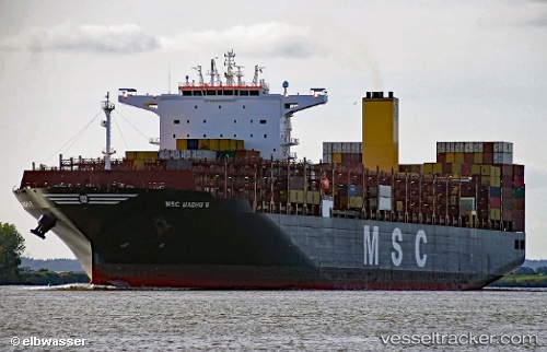 vessel Msc Madhu B IMO: 9778088, Container Ship
