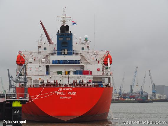 vessel Tivoli Park IMO: 9780536, Chemical Oil Products Tanker
