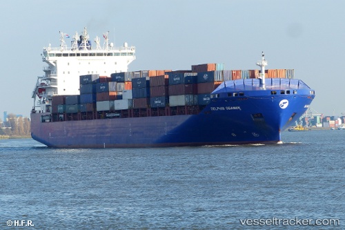 vessel Delphis Gdansk IMO: 9780653, Container Ship
