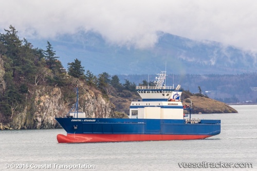 vessel Coastal Standard IMO: 9782493, Refrigerated Cargo Ship
