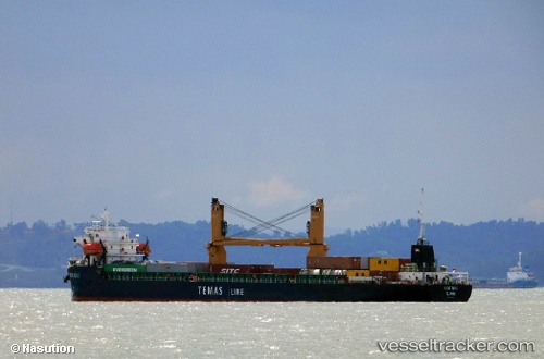 vessel Kisik Mas IMO: 9783887, Container Ship
