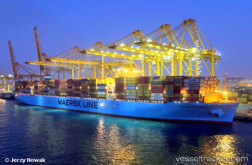 vessel Maersk Hong Kong IMO: 9784257, Container Ship
