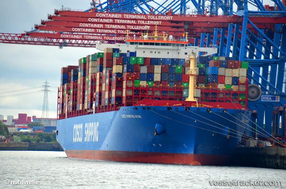 vessel Cosco Shipping Rose IMO: 9785809, Container Ship
