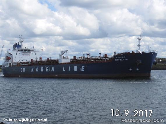 vessel Sm Falcon IMO: 9786243, Chemical Oil Products Tanker
