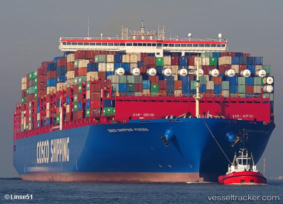vessel Cosco Pisces IMO: 9789647, Container Ship
