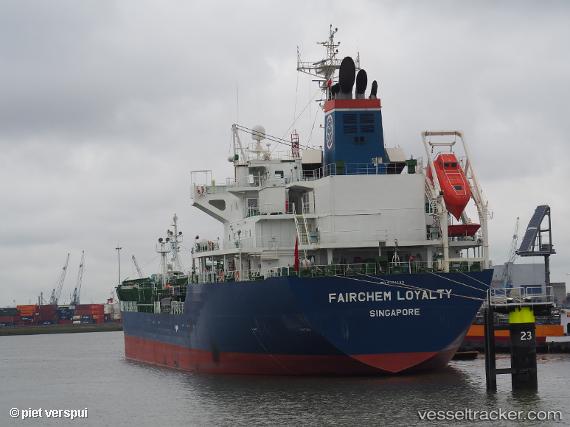 vessel Fairchem Loyalty IMO: 9791183, Chemical Tanker
