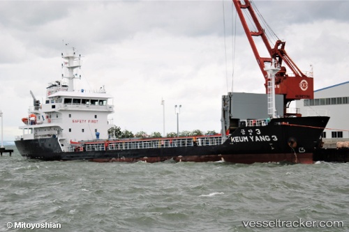 vessel Keumyang 3 IMO: 9793325, General Cargo Ship

