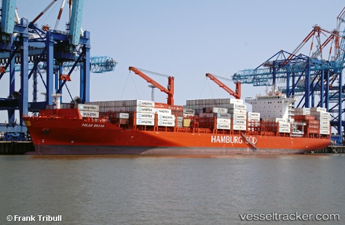 vessel Polar Brasil IMO: 9797216, Container Ship
