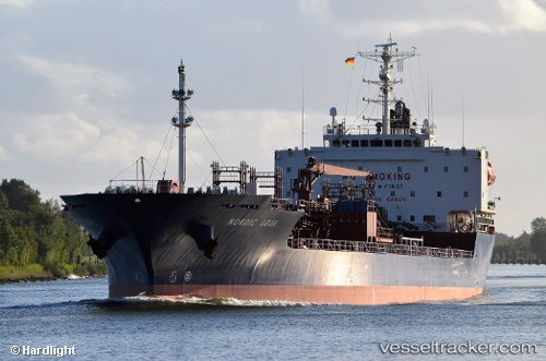 vessel Nordic Aqua IMO: 9800116, Chemical Oil Products Tanker
