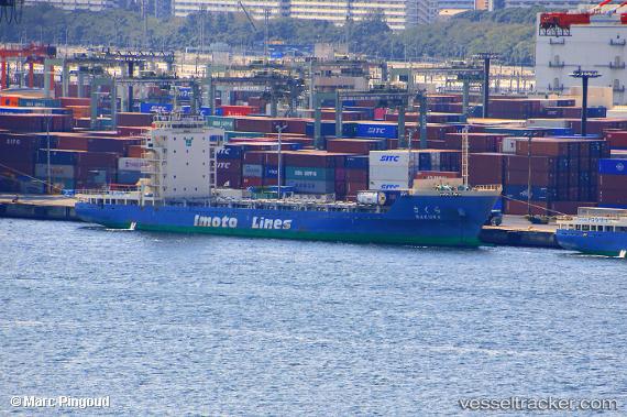 vessel Sakura IMO: 9800477, Container Ship
