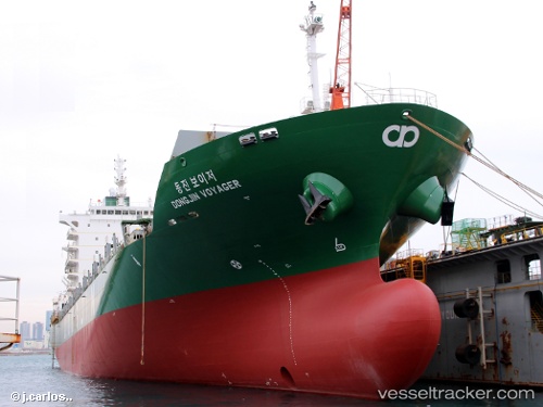 vessel Dongjin Voyager IMO: 9802011, Container Ship
