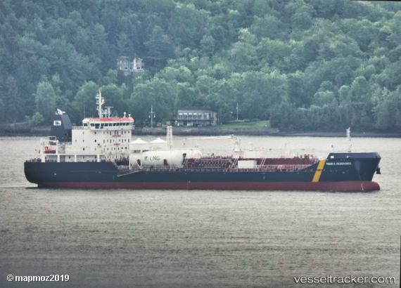 vessel Rossi A. Desgagnes IMO: 9804435, Asphalt Bitumen Tanker
