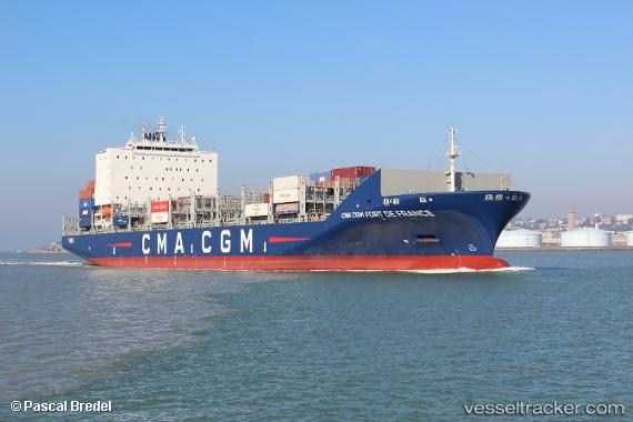 vessel Cma Cgm Fortdefrance IMO: 9809825, Container Ship
