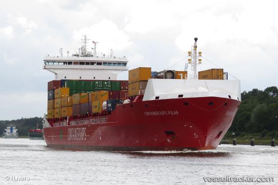 vessel Containerships Polar IMO: 9814002, Container Ship
