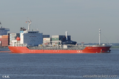 vessel Chemical Explorer IMO: 9820427, Chemical Oil Products Tanker
