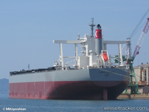 vessel Cape Garnet IMO: 9820867, Bulk Carrier

