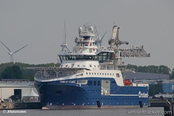 vessel Wind Of Change IMO: 9823663, Offshore Support Vessel
