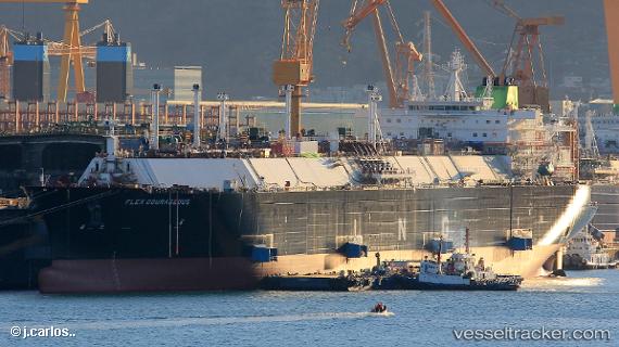 vessel Flex Courageous IMO: 9825439, Lng Tanker
