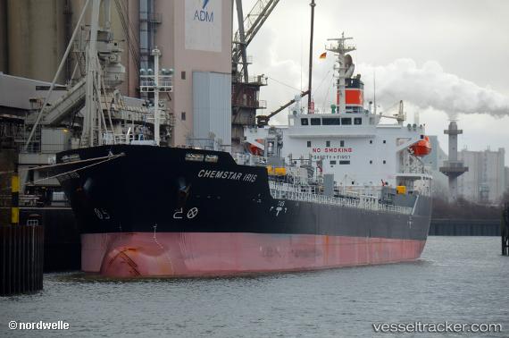 vessel Chemstar Iris IMO: 9827463, Chemical Oil Products Tanker
