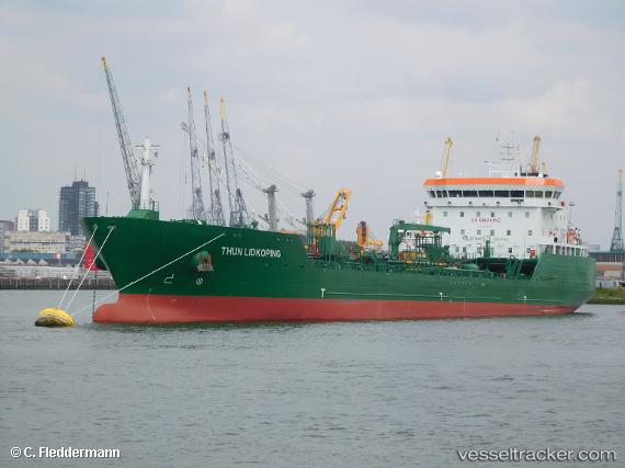 vessel Thun Lidkoping IMO: 9828974, Chemical Tanker
