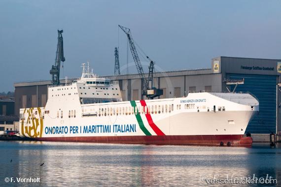 vessel Maria Grazia Onorato IMO: 9848479, Ro Ro Cargo Ship
